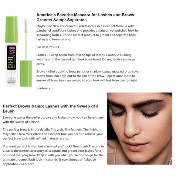 Maybelline Great Lash Mascara, clear - Picture 11 of 13